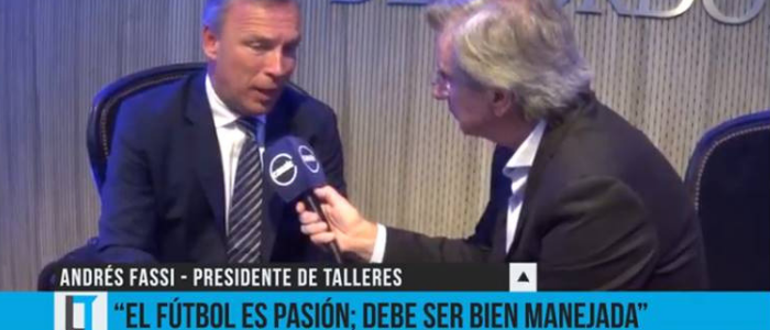 Andrés Fassi: fútbol argentino y Mundo Talleres